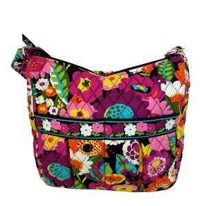 Vera Bradley Va VA Bloom Mom's Day Out Fully Lined Diaper Crossbody Shoulder Bag
